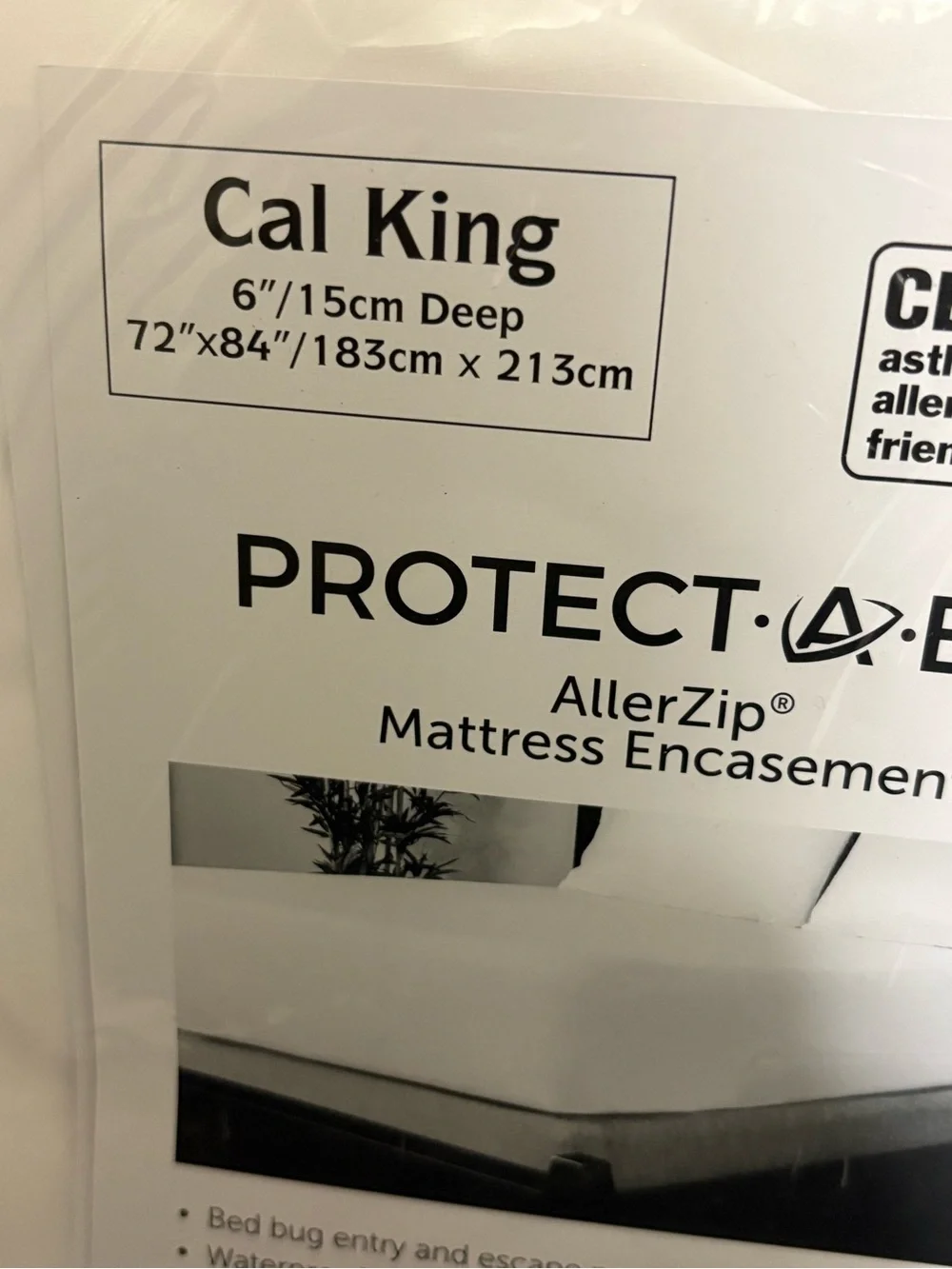 AllerZip Cal King Mattress Encasement